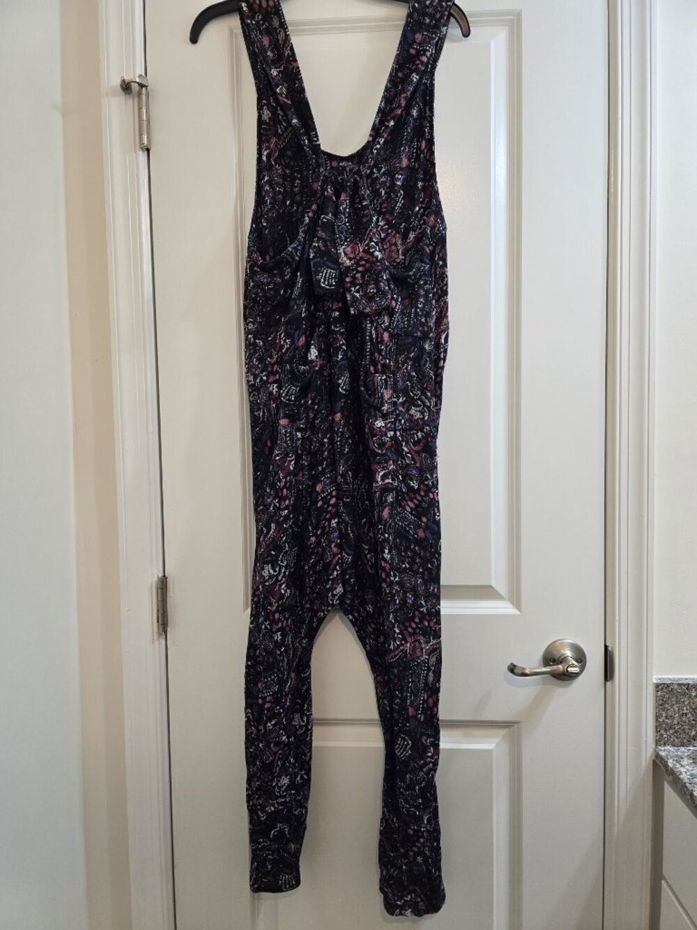Free People Movement High Tide Jumpsuit Overalls Boho Knit Romper - Picture 5 of 10